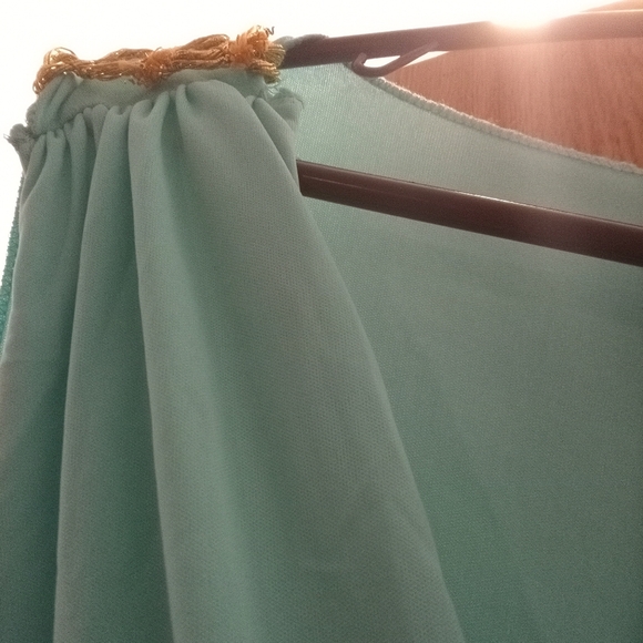 Aphrodite Women's XL 16/18 Ombre Blue Halloween Cosplay Dress - Picture 4 of 6